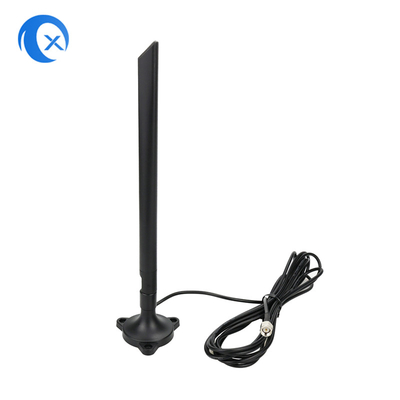 2.4G 5 DBi 5g 5.8g WiFi Omnidirectionele Magnet Mount Antenne Met SMA Connector Voor Netwerkkaart