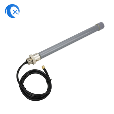 de Glasvezelantenne 5dBi, Multiband 800/1800/2600MHz van 4G Omni, Openlucht, 3m Grijze Kabel,
