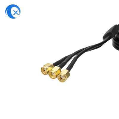 2.4G/5G Triple 7dBi Antenne WiFi Bluetooth Wireless Extender Magnetische Antenne met RP-SMA Male Connector