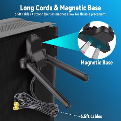 2.4GHz 5GHz 6GHz Magnetische basis WiFi antenne