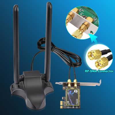 2.4GHz 5GHz 6GHz Magnetische basis WiFi antenne