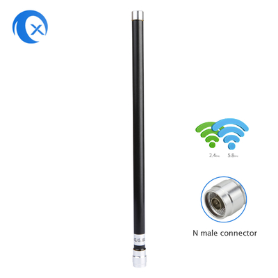 2.4GHz 5.8GHz Dual Band 7dBi High Gain Omnidirectional Outdoor/ Indoor Base Station Glasvezel Antenne
