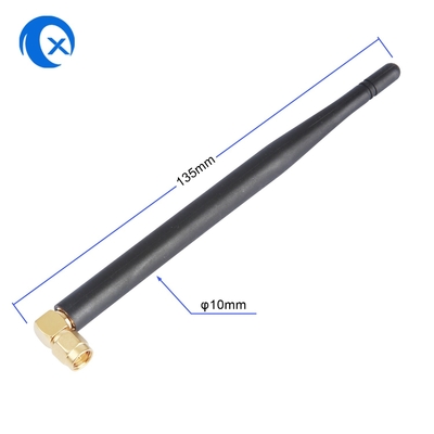 SMA Male Connector Mount High Gain 5dBi 868MHz 2.4G Antenne NFC Vaste rechthoek WiFi Rubber Duck Antenne voor Router