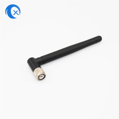 2.4/5.8g 90 graden 5dBi Externe rubberen eend WiFi-antenne met SMA Mannelijke connector Router WiFi-antenne