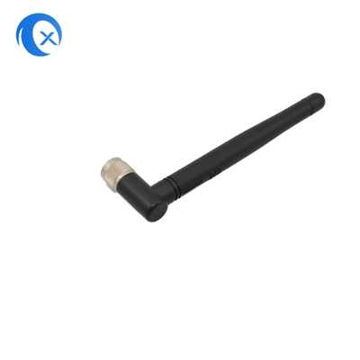 2.4/5.8g 90 graden 5dBi Externe rubberen eend WiFi-antenne met SMA Mannelijke connector Router WiFi-antenne