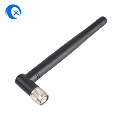 2.4/5.8g 90 graden 5dBi Externe rubberen eend WiFi-antenne met SMA Mannelijke connector Router WiFi-antenne