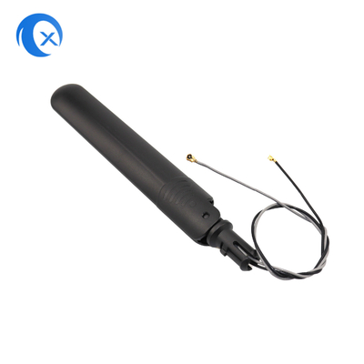 Omni 2.4G / 5.8g Dual Band WiFi Paddle Antenne met vliegende draad/kabel Ipex Connector voor Router