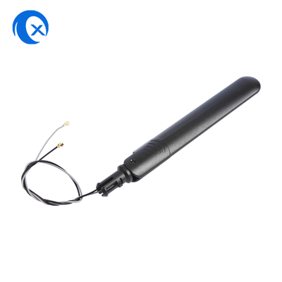 Omni 2.4G / 5.8g Dual Band WiFi Paddle Antenne met vliegende draad/kabel Ipex Connector voor Router