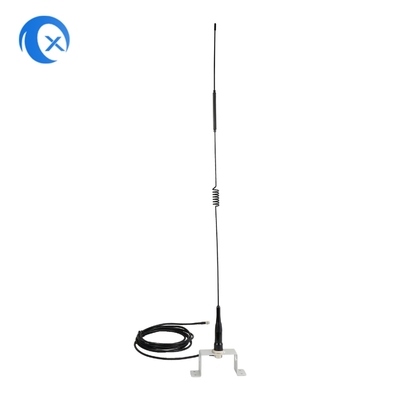 Auto Mount Antenne High Gain Whip Lang bereik roestvrij staal Transceiver Mobile Radio Antenne