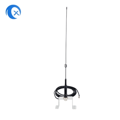 Auto Mount Antenne High Gain Whip Lang bereik roestvrij staal Transceiver Mobile Radio Antenne