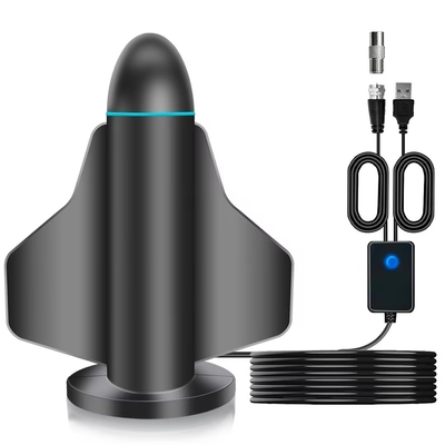 Lang bereik nieuwe 4K HD digitale TV-antenne met signaalversterker voor Smart TV en All TV voor lokale kanalen binnen en buiten
