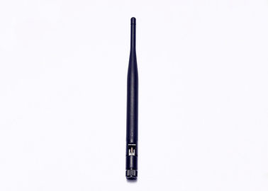 Zwarte GSM GPRS Rubber de Eendantenne van Antennebendable met de Mannelijke Schakelaar van SMA