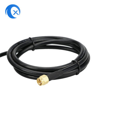 De Mannelijke Magnetische Schakelaar 4G LTE van SMA zet Antenne met LMR195-Kabel op