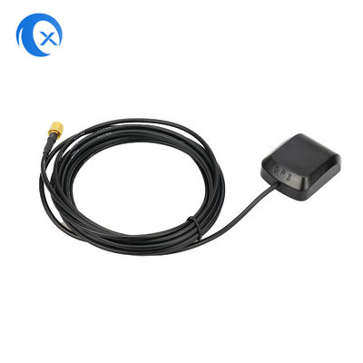 Magnetisch zet Externe Actieve GPS-Antenne 26dBi met RG174-Kabel op
