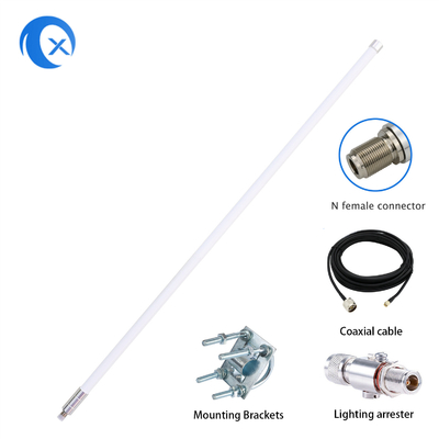 Antenne de In alle richtingen van het de Glasvezelhelium van 8dBi 868MHz met Kabel lmr-200