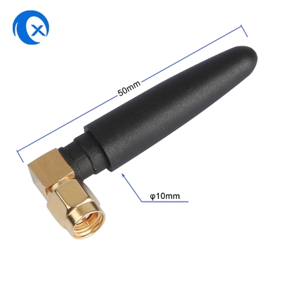 Korte Rubberantenne 868 Mhz/Hoge Aanwinsten Binnenantenne met de Juiste Mannelijke Hoek van SMA
