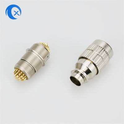 De nieuwe van de het Zinklegering 22pin van het Aankomstmetaal Balans Cirkelmicro Jack Connector