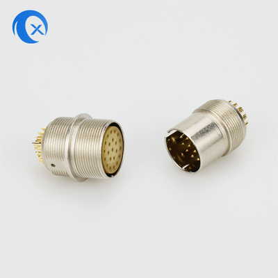 De nieuwe van de het Zinklegering 22pin van het Aankomstmetaal Balans Cirkelmicro Jack Connector
