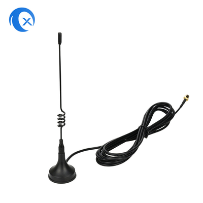 433MHz ISM Whip Antenna Lora Magnetic Base Antennesma Schakelaar